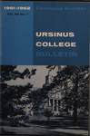 Ursinus College Catalogue for the Ninety-second Academic Year, 1961-1962