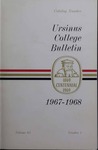 Ursinus College Catalogue for the Ninety-eighth Academic Year, 1967-1968