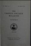 Ursinus College Catalogue, 1933-1934