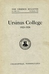 Ursinus College Catalogue, 1923-1924