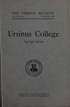 Ursinus College Catalogue, 1919-1920