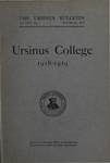 Ursinus College Catalogue, 1918-1919