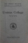 Ursinus College Catalogue, 1914-1915