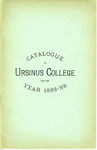 Ursinus College Catalogue, 1888-1889 by Office of the Registrar