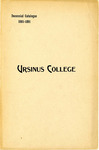 Ursinus College Catalogue, Decennial Period 1881-1891 by Office of the Registrar