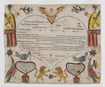 Birth and Baptism Certificate For Elisabetha Becker by John Bauman (1765-1809)