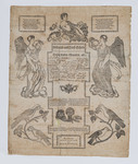 Birth and Baptism Certificate for Susana Wieder by Carl A. Bruckmann (1792-1828)