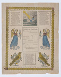 Blank Birth and Baptism Certificate by G. Adolph Sage (active circa 1837-41)