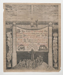 Birth and Baptism Certificate for Margaretha Kuenzi by Carl Friederich Egelmann (1782-1860)
