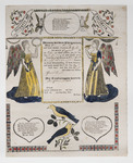 Birth and Baptism Certificate for Thomas Sandt by Samuel Siegfried (1797-1879)