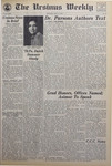 The Ursinus Weekly, May 13, 1976 by Alan Stetler, Ruth Von Kummer, George Geist, Donald R. Whittaker, Rae Blake, Joseph Saraco, Andrew Schwartz, and Mark T. Di Marcangelo
