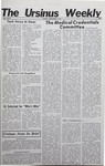 The Ursinus Weekly, November 11, 1977 by Ann Weibezahl, Robert Brancatelli, Stephen M. Lange, Jonathan Zap, Joel Meyer, Carolyn Graney, Benjamin Shapiro, and Denise Davis