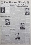 The Ursinus Weekly, November 10, 1966 by Lawrence Romane, Timothy C. Coyne, Gayle Byerly, Herbert C. Smith, Allen Faaet, Mort Kersey, Linda Richtmyre, Lewis Bostic, David Campbell, Frederick Light, and Barry Dickey