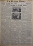The Ursinus Weekly, November 23, 1959 by Marla Shilton, Phil Rowe, John Swinton, Brenda Theisz, Richard F. Levine, and Phil Lewis