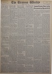 The Ursinus Weekly, March 7, 1960 by Marla Shilton, Kathryn Moyer O'Donnell, Cynthia Benner, Cindy Buchanan, Gail Ford, and Richard F. Levine