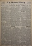 The Ursinus Weekly, October 15, 1956 by Lawrence C. Foard, Joseph W. Atkins Jr., Barbara Althouse, Ismar Schorsch, Philip Sterling Rowe, Allen Matusow, and Bruce MacGregor