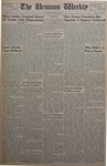 The Ursinus Weekly, October 25, 1954