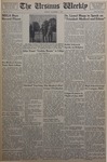 The Ursinus Weekly, November 1, 1954