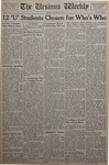 The Ursinus Weekly, January 10, 1955