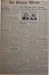 The Ursinus Weekly, April 27, 1953 by Mary Jane Allen, Joan Higgins, Robert E. Armstrong, John Osborne, Jean Hain, William Lukens, and Dick Bowman