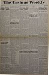 The Ursinus Weekly, October 28, 1946 by Jane Rathgeb