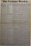 The Ursinus Weekly, April 16, 1945 by Adele Kuntz, Jane Day, Arline Schlesser, Herbert Deen, and Margaret Brunner