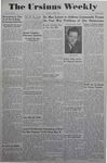 The Ursinus Weekly, May 8, 1944 by Marion Bright and James D. Preaskorn