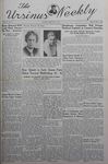 The Ursinus Weekly, February 17, 1941 by Nicholas Barry, J. William Ditter Jr., Eva J. Smith, Robert Tredinnick, Fred Binder, and Douglas Davis