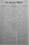 The Ursinus Weekly, September 20, 1937