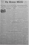 The Ursinus Weekly, October 19, 1936