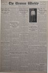 The Ursinus Weekly, September 24, 1934 by George Leslie Omwake and Jesse Heiges