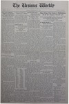 The Ursinus Weekly, November 10, 1930 by Stanley Omwake, Grace E. Kendig, and George Leslie Omwake