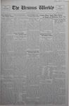 The Ursinus Weekly, October 29, 1928