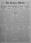 The Ursinus Weekly, October 6, 1924 by Howard T. Herber and George Leslie Omwake