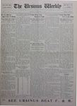 The Ursinus Weekly, November 10, 1924 by Howard T. Herber and George Leslie Omwake