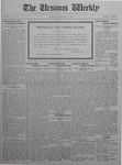 The Ursinus Weekly, October 16, 1922