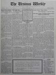 The Ursinus Weekly, November 20, 1922