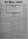 The Ursinus Weekly, November 27, 1922 by F. Nelsen Schlegel