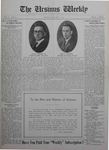 The Ursinus Weekly, January 9, 1922 by Harry A. Altenderfer and George Leslie Omwake