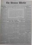 The Ursinus Weekly, May 15, 1922