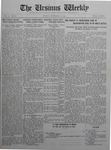 The Ursinus Weekly, November 22, 1920 by George P. Kehl and George Leslie Omwake