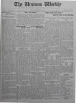 The Ursinus Weekly, December 13, 1920