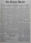 The Ursinus Weekly, January 10, 1921 by George P. Kehl and George Leslie Omwake