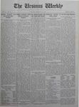 The Ursinus Weekly, January 24, 1921 by George P. Kehl and George Leslie Omwake