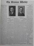 The Ursinus Weekly, May 2, 1921 by Harry A. Altenderfer and George Leslie Omwake