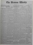 The Ursinus Weekly, May 16, 1921