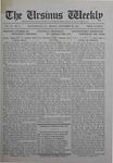 The Ursinus Weekly, September 22, 1919