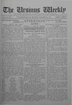 The Ursinus Weekly, October 20, 1919