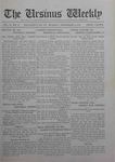 The Ursinus Weekly, December 8, 1919