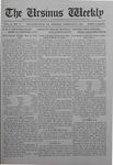 The Ursinus Weekly, February 9, 1920